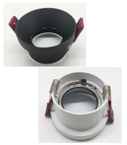 HSWEI 709S Fixed & Round Spotlight Frame Narrow Trim