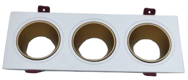 HSWEI 101-3 Triple Headed Adjustable Spotlight Frame