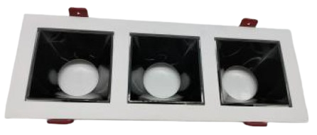 HSWEI 800-3 Adjustable Triple Headed Spotlight Frame