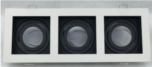 HSWEI 701-3 Triple Headed Spotlight Frame