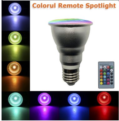 HSLE-PAR20-10W-RGB BULB