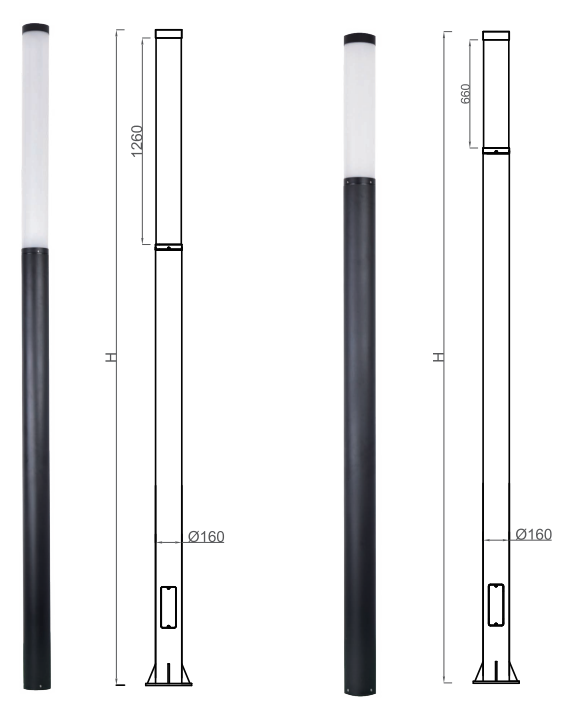 HSDLG-LED-043 -BOLLARD LIGHT