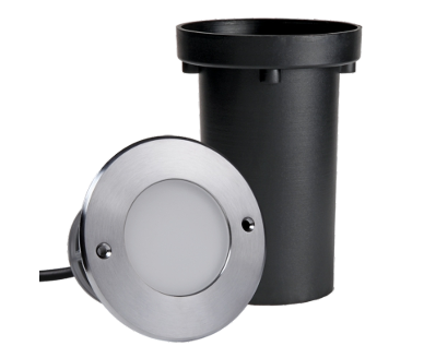 HS 02CD-R-1.6W/2W INGROUND LIGHT