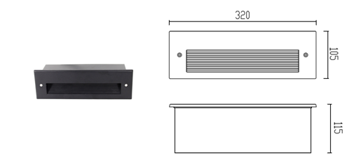 HSKOL-WR609-320 STEP LIGHT