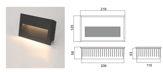 HSKOL-WR609-215 STEP LIGHT