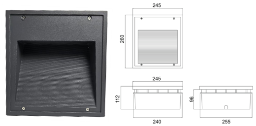 HSKOL-WR608-245 STEP LIGHT