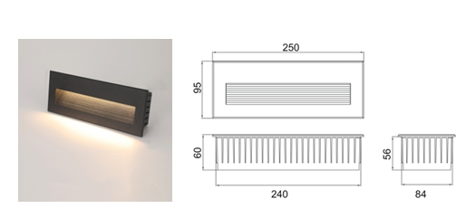 HSKOL-WR609-250 STEP LIGHT