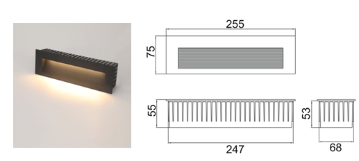 HSKOL-WR609-255 STEP LIGHT