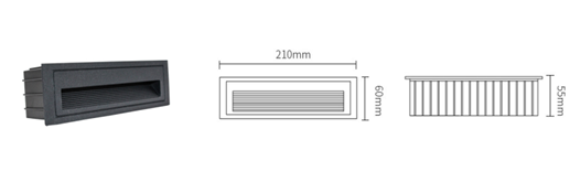 HSKOL-WR610-210 STEP LIGHT