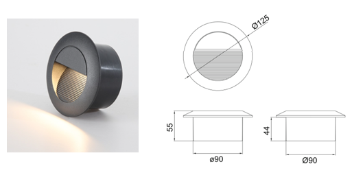 HSKOL-WR612-125 STEP LIGHT