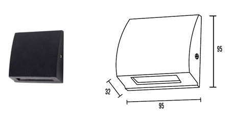 HSKOL-WR614-95/175 STEP LIGHT