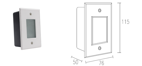 HSKOL-WR615-1/2/3/4/5/6/7/8 STEP LIGHT