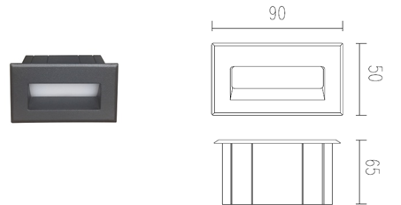 HSKOL-WR615-90 STEP LIGHT