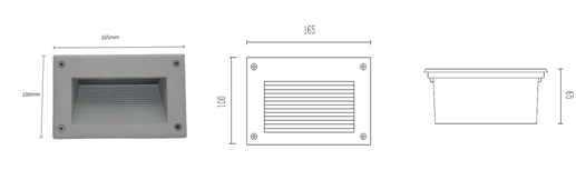 HSKOL-WR616-165/225 STEP LIGHT