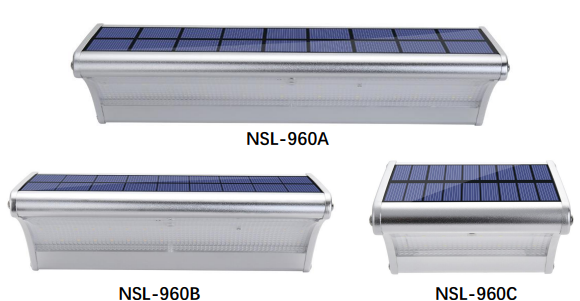 HSNSL-960A/960B/960C WALL LIGHT (SOLAR)