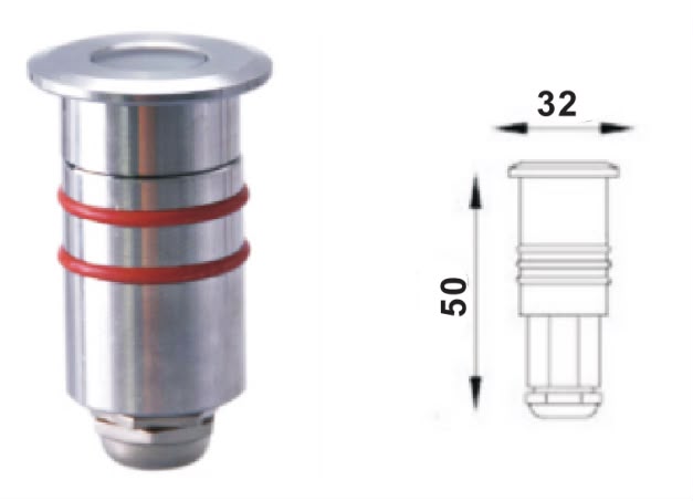 1W Inground Light